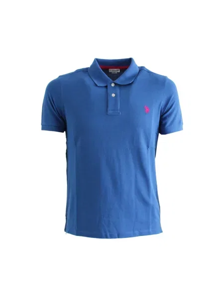 Koszulka polo U.s Polo Assn. z logo niebieska