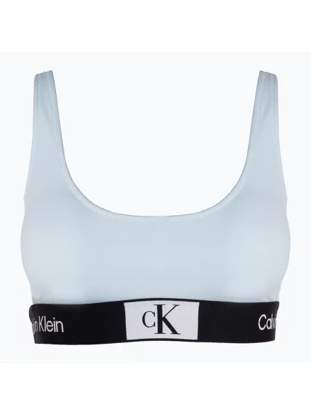 Calvin Klein Bralette-Rp Горна част на бански костюм синя