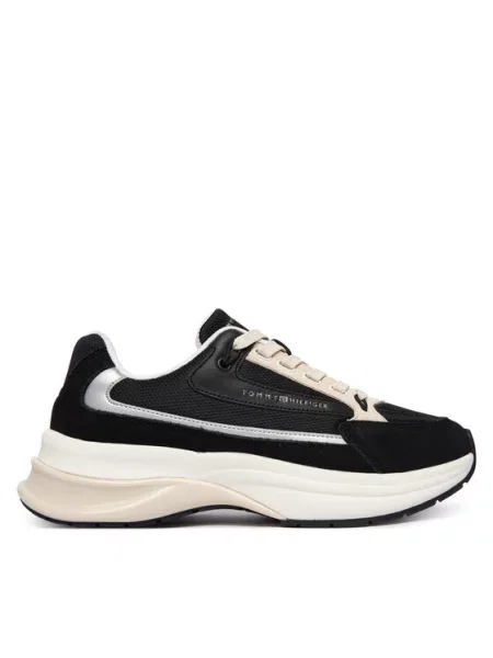 Sneakersy Tommy Hilfiger czarne