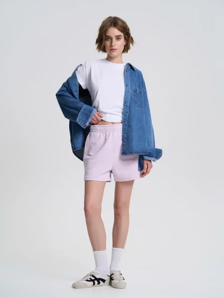 Шорти Роза лавандовий