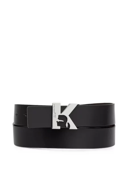 Cu centură reversibil curea Karl Lagerfeld Jeans negru