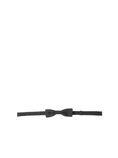 Jedwabny krawat Dolce And Gabbana szary