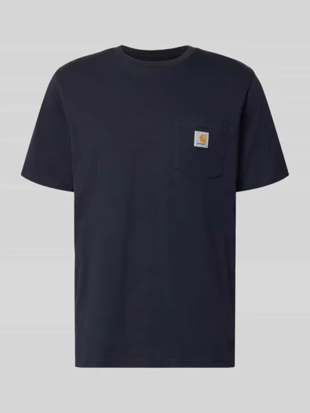 Carhartt Wip Koszulki Mężczyzna L S/S Pocket T-Shirt niebieski