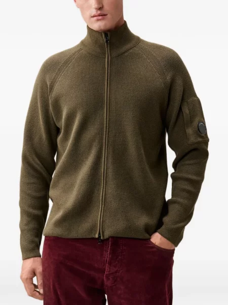 Cardigan C.p. Company tricotate verde