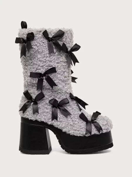 Koi Footwear ботильйони на каблуку Kensei Shearling