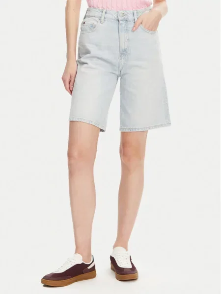 Jeans kratke hlače Tommy Hilfiger modra