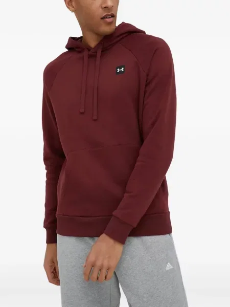 Hanorac cu glugă Under Armour cu autograf roșu