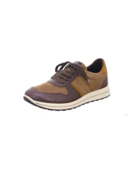 Sneakersy Ara casual brązowe