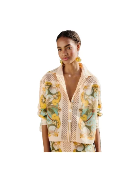 Lniana koszula Farm Rio