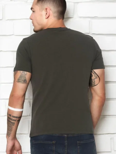 Tricou Dewberry cu decolteu în V gri
