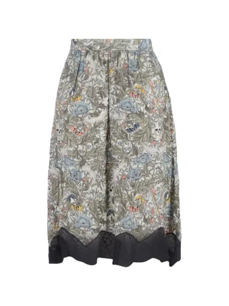 Fustă Zadig&voltaire cu model floral cu imagine din dantelă