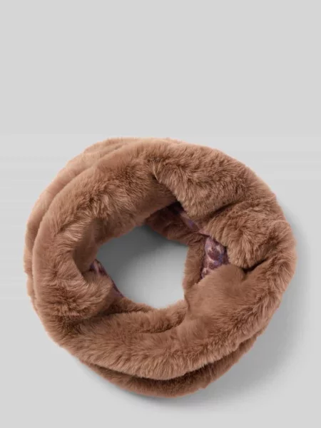 Szal z detalem z logo Codello różowa