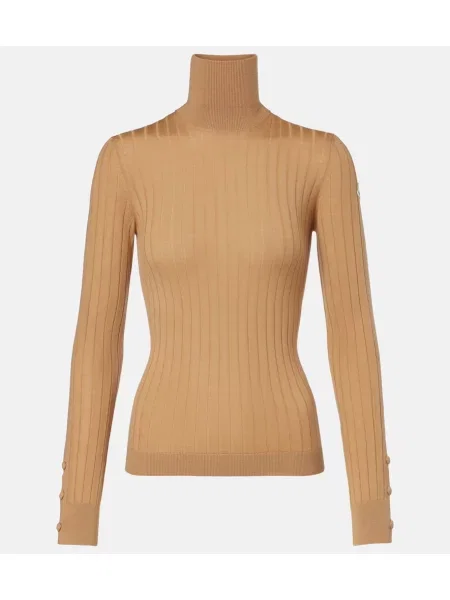 Heláncă Moncler de lână bej