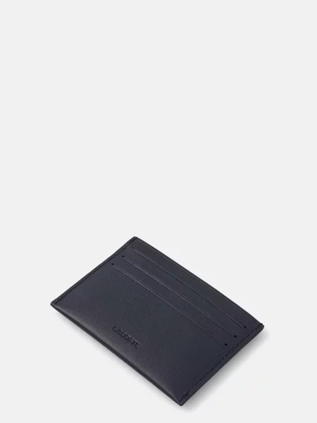 Portfel Lacoste Credit Card Holder Marble/ Cliff-Cliff Universal granatowy