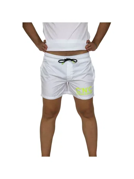 Pantaloni Costume National alb