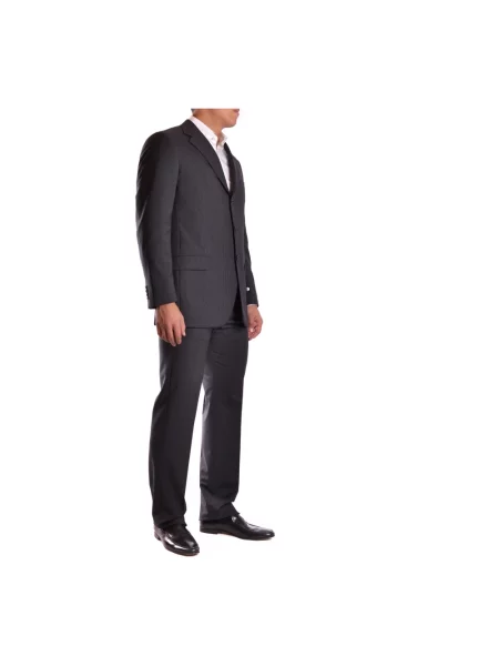 Garnitur Burberry wełniany elegancki czarny
