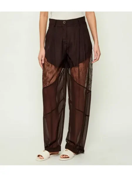 Pinko Pantaloni NACY maro