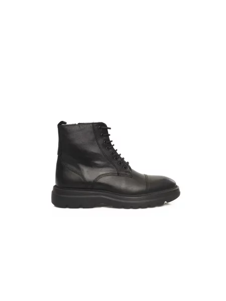 Botki Cerruti 1881 skórzane czarne