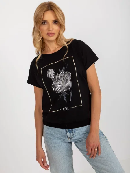 Bluză Fashionhunters negru