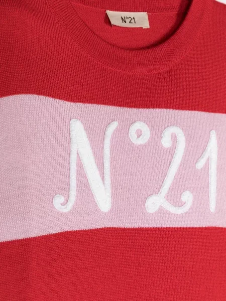 Sweter dziecięcy N°21 czerwony