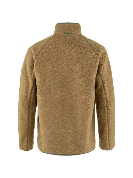 Fleecová fleecová mikina Fjallraven hnedá