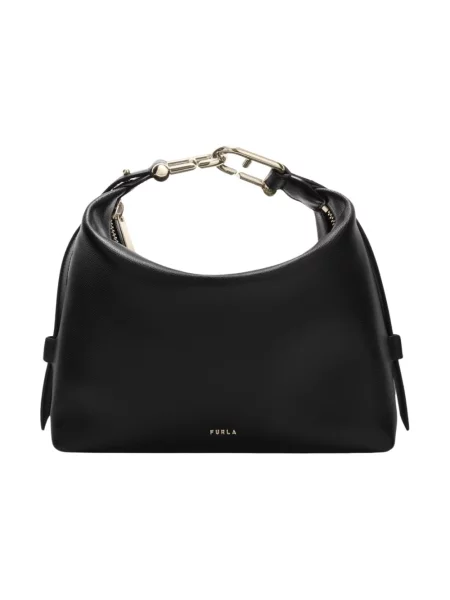 Torebka Furla skórzana elegancka czarna