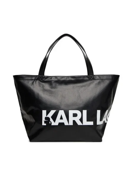 Чанта Karl Lagerfeld K/ESSENTIAL черно
