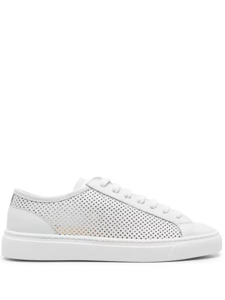 Sneakerși Doucal's din piele alb