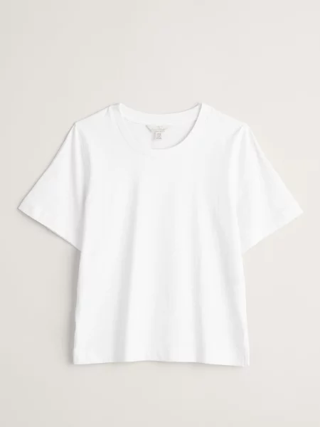 Seasalt Cornwall Tricou Copseland' alb