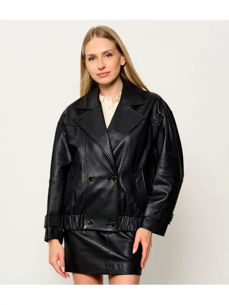 Marella SPORT Geacă de piele Mlspallore negru