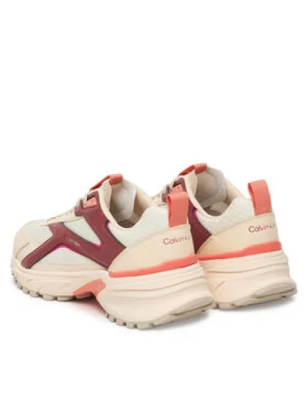 Laisvalaikio batai Calvin Klein Hike Run Ckstripe Mesh balta