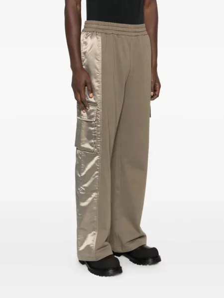 Pantaloni cargo Feng Chen Wang din satin
