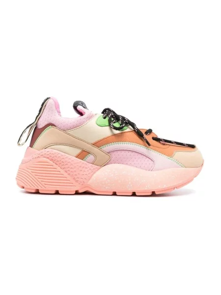 Lniane sneakersy Stella Mccartney chunky