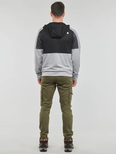 Hanorac din fleece The North Face din fleece gri