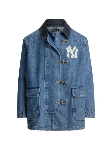Ριγέ δερμάτινος κάλτσες Polo Ralph Lauren με κορδόνι μαύρο