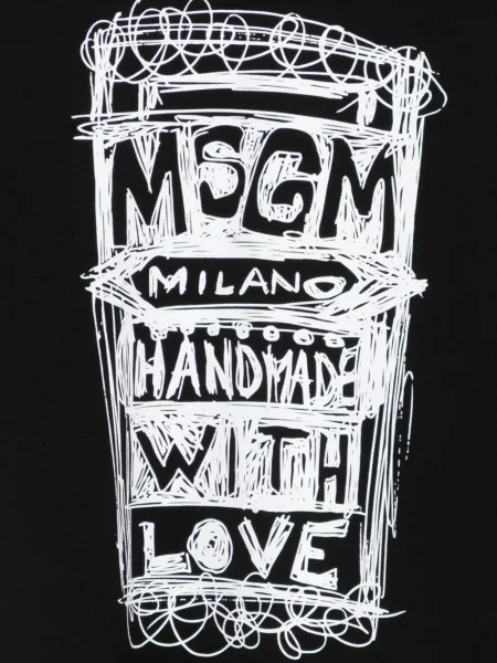 Koszulka dziecięca Msgm czarna