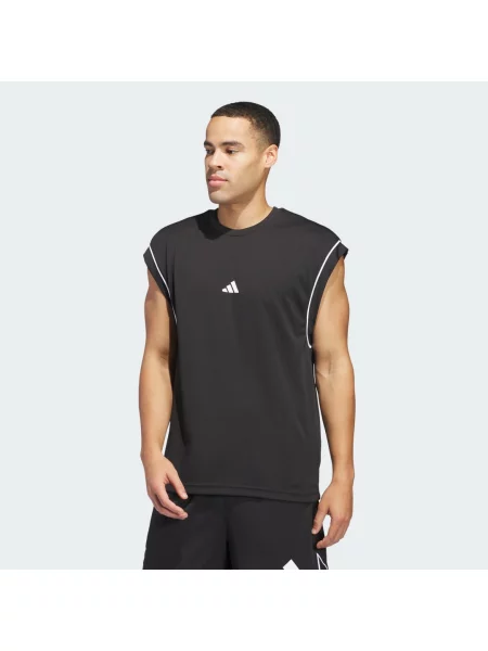 Basketball tílko tričko Adidas bez rukávů černé