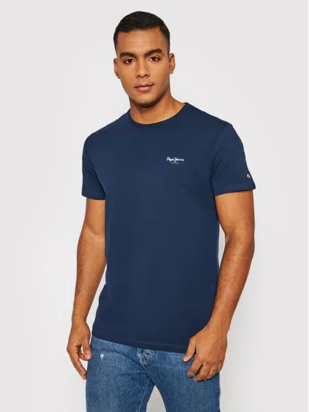 Tričko Pepe Jeans modrá