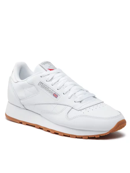 Δερμάτινα σκαρπινια Reebok λευκό