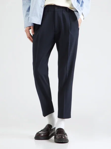 DRYKORN Pantaloni cu dungă CHASY marin albastru