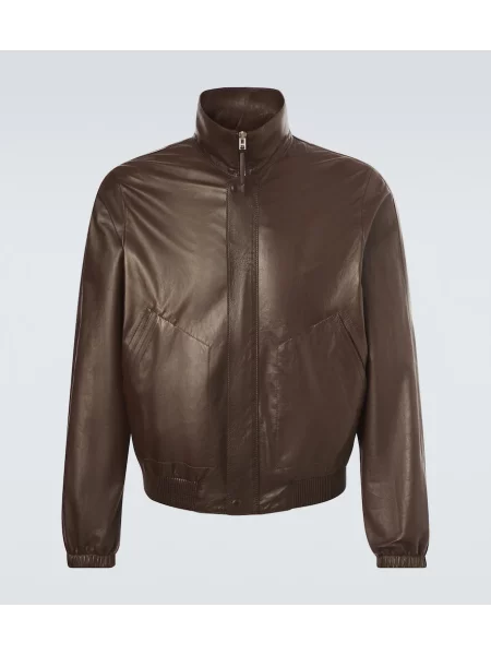 Geanta de piele Tom Ford verde