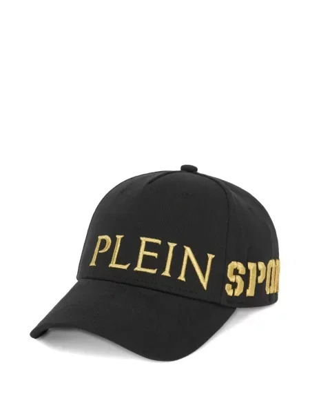 Șapcă Plein Sport cu broderie negru