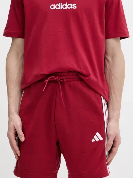 Kratke hlače adidas rdeča