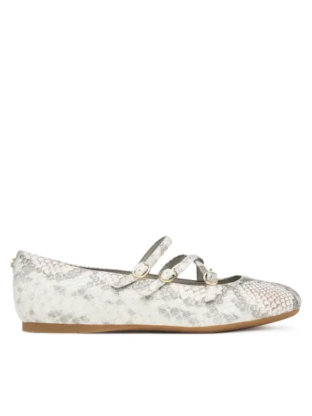 Guess Baleríny FLTKAL sivá