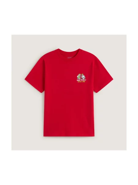 Tricou copii Vans roșu