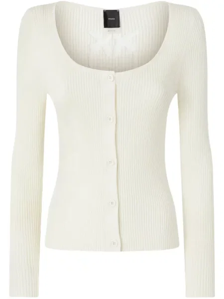 Cardigan Pinko alb