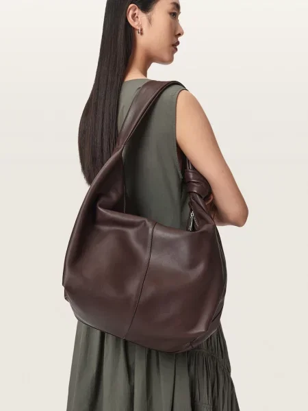 AllSaints сумочка шкіряна EFFIE