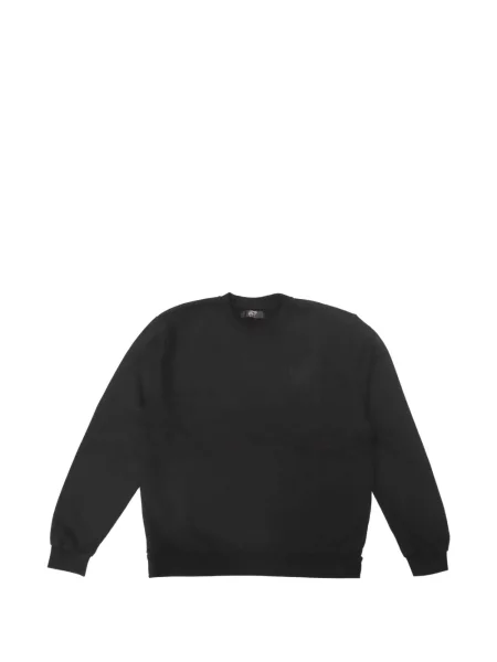 Hanorac crewneck Htc Los Angeles cu imagine cu decolteu rotund negru