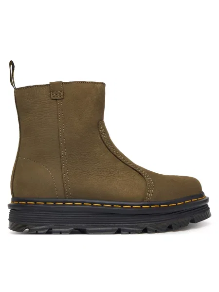 Ботильйони Dr. Martens ZEBZAG Rigger Olive Wyoming Хакі оливкові