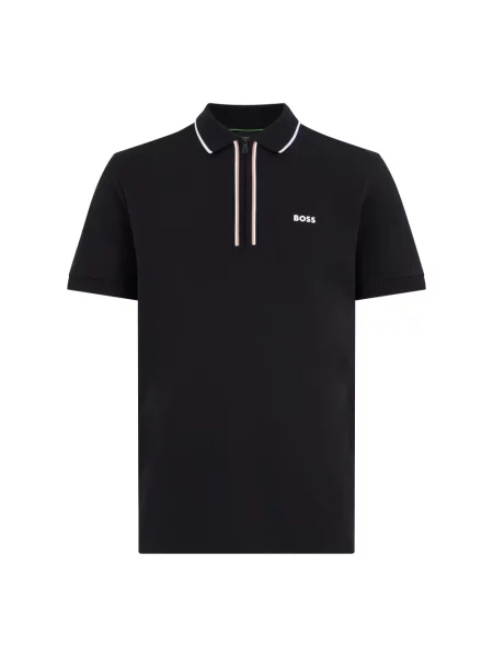 Koszulka polo Boss czarna